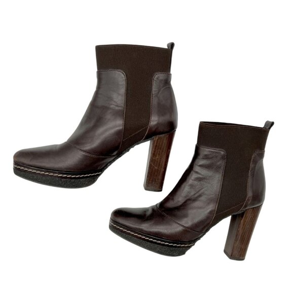 Castaner Brown heeled bootie - Size 8 - Picture 2 of 8